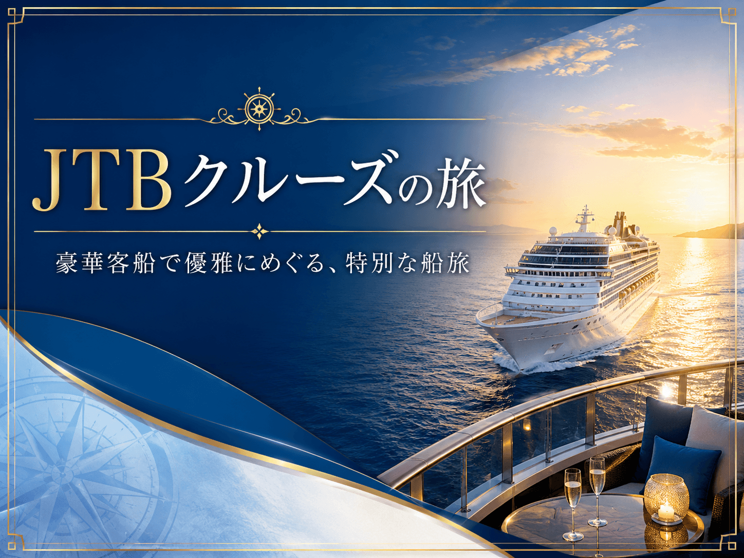 JTBクルーズの旅 豪華客船で優雅にめぐる特別な船旅